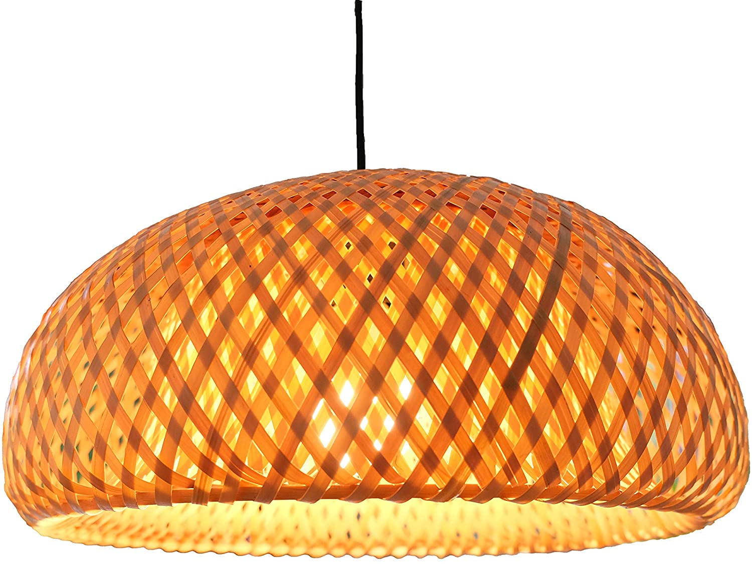 Migration Monica dusin Stor bambus lampe - Cozy Trends