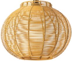 skole forbrydelse nedbryder Rattan lampe | Lampe i flettet rattan til stue, værelse eller køkken